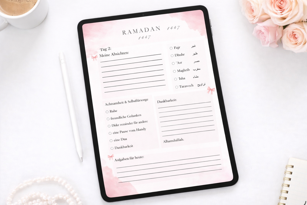 Digitaler Ramadan Planer