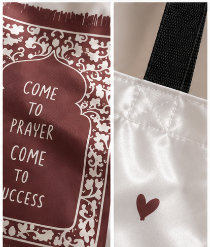 „Come to Prayer, Come to Success“ Tasche
